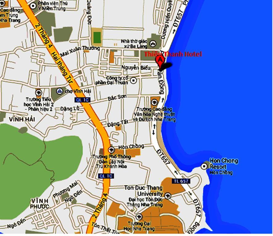 Thien Thanh Hotel - E Dragon Nha Trang Eksteriør billede